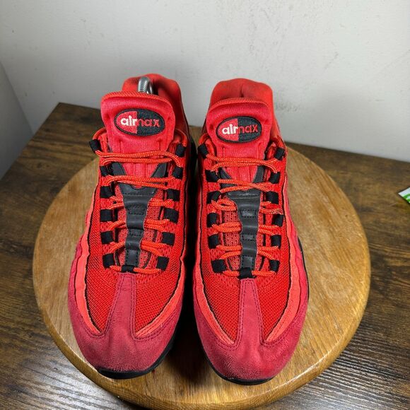 Nike Air Max 95‎ OG Habanero Red Black Shoes Sneakers Men\'s Size 11 AT2865-600 main image 6